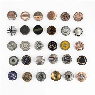 دکمه های تعویض شلوار جین آبی