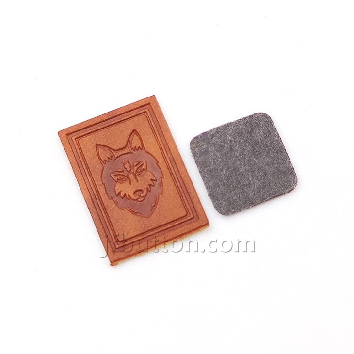 Handmade Leather Tags For Crochet