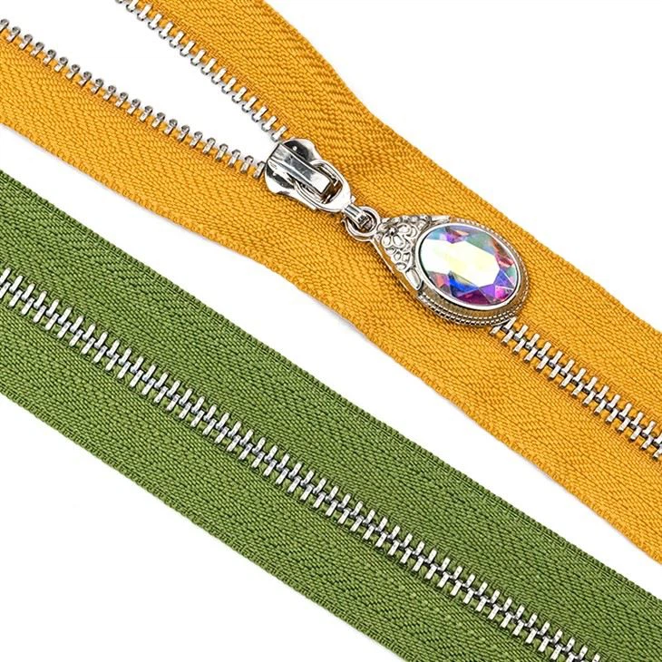 Metal Zippers By The Yard