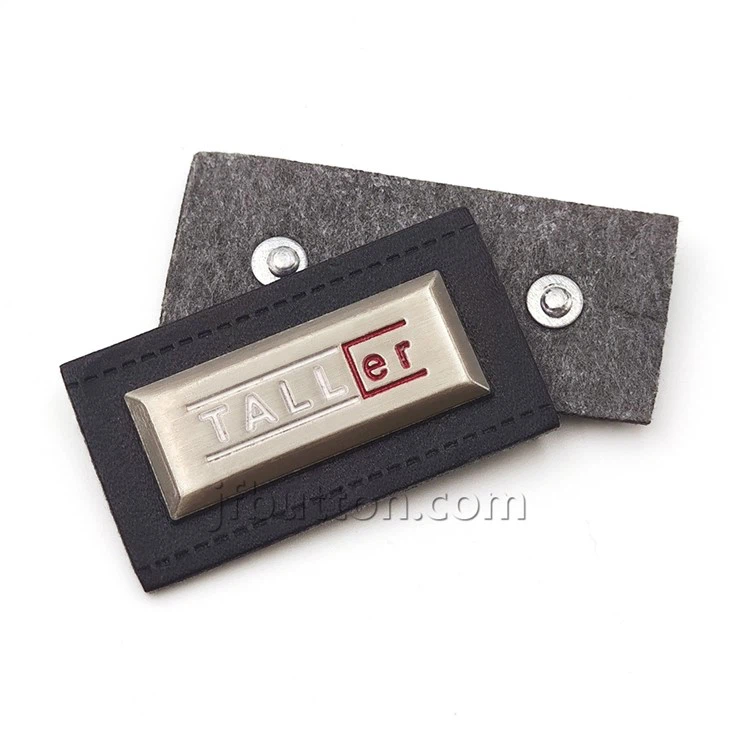 Personalized Leather Knitting Labels