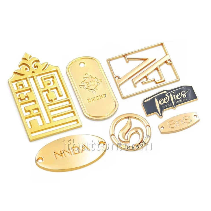 Metal Name Plates For Handbags
