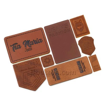 وصله چرمی قهوه ای برای لباس