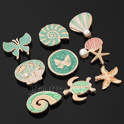 سگک مینای فلزی برای لباس